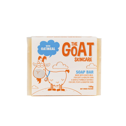 The Goat Skincare Soap Bar Oatmeal 100G - OhYouLuckyDuck.com.au