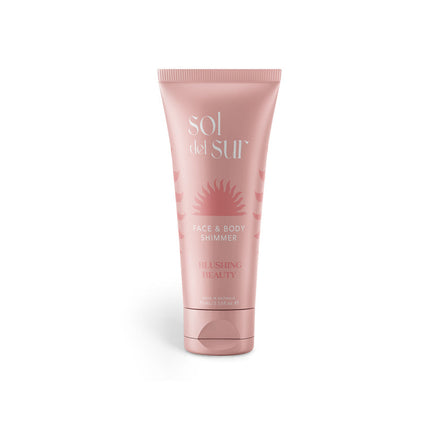 Sol Del Sur Face and Body Shimmer Blushing Beauty 75ml
