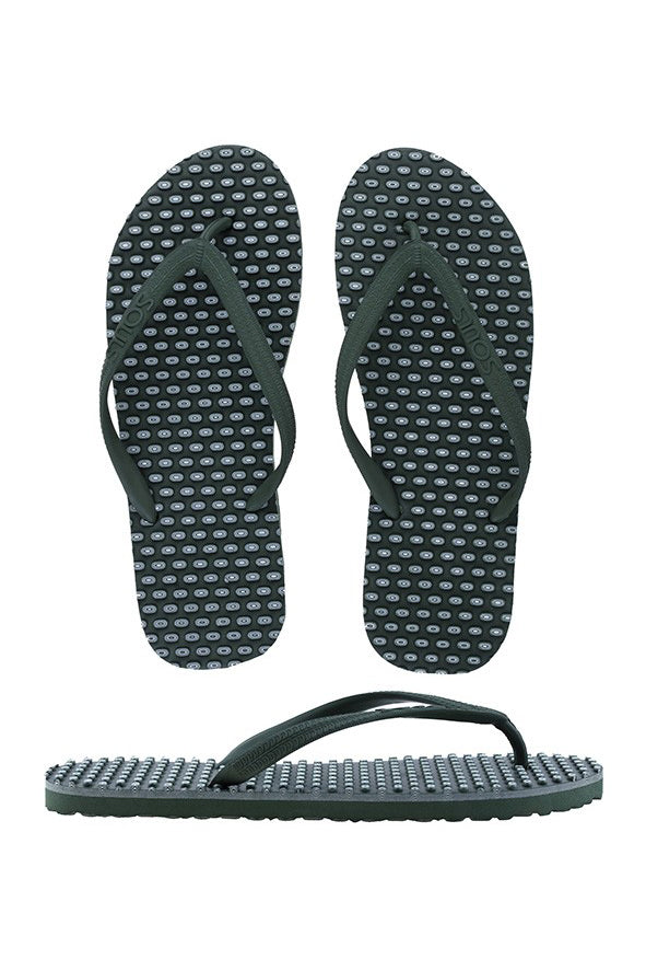 Souls Comfort Massage Thongs Military Green M6/L8