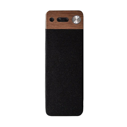Luxetech Portable Bluetooth Speaker Walnut