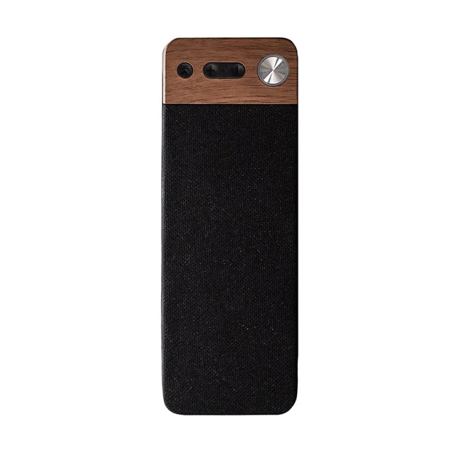 Luxetech Portable Bluetooth Speaker Walnut