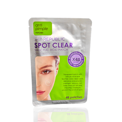 Skin Republic Spot Clear Salicylic acid patch (48 patches) - OhYouLuckyDuck.com.au