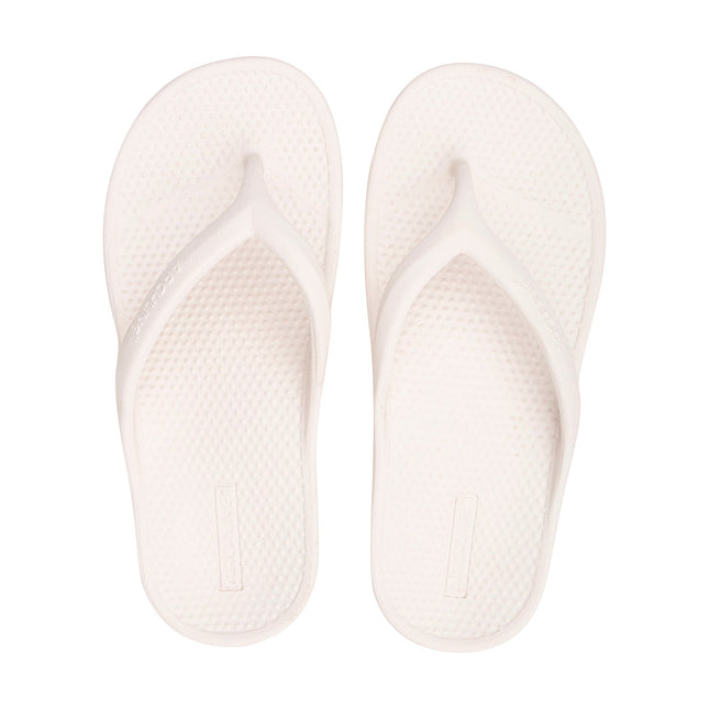 Archline Rebound Orthotic Thongs White Size 41