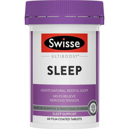 Swisse Ultiboost Sleep 60 Tablets - OhYouLuckyDuck.com.au