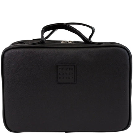 Tender Love + Carry Black Basics Hanging Wash Bag