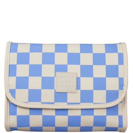 Tender Love Plus Carry Gambit Blue Rollup Wash Bag