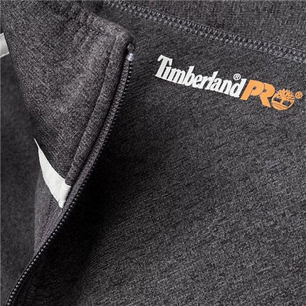Timberland Pro Understory 1/4 Zip Fleece Jumper Dark Charcoal Heather