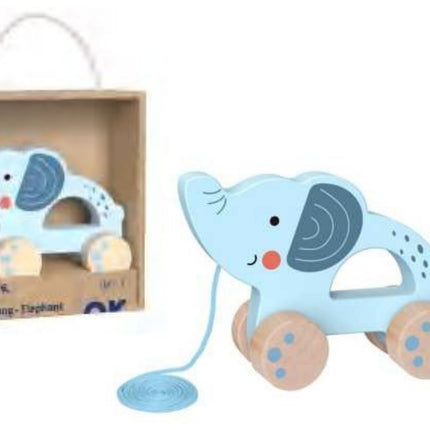 Tooky Toy My Forest Friends Pull Along Elephant