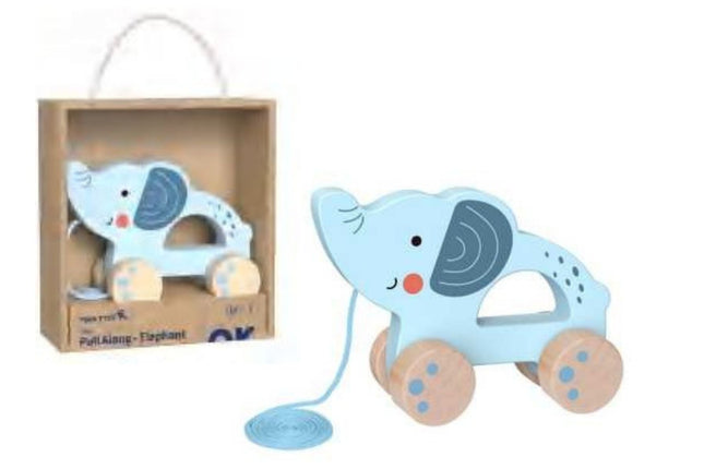 Tooky Toy My Forest Friends Pull Along Elephant