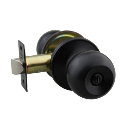 Trio Knob Builderlock Privacy Black