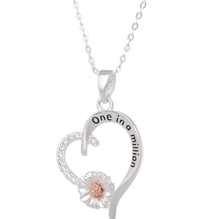 Equilibrium Sentiment Heart Necklace