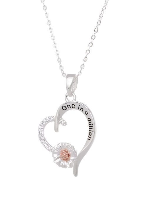 Equilibrium Sentiment Heart Necklace