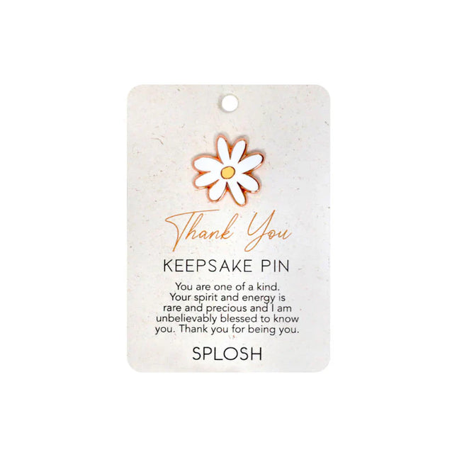 Splosh Thank You Keepsake Pin