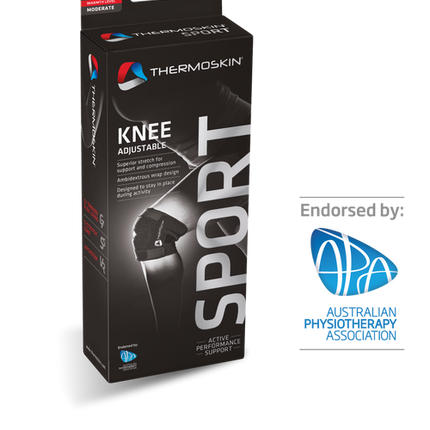 Thermoskin Sport Knee Adjustable Small/Medium 794 - OhYouLuckyDuck.com.au