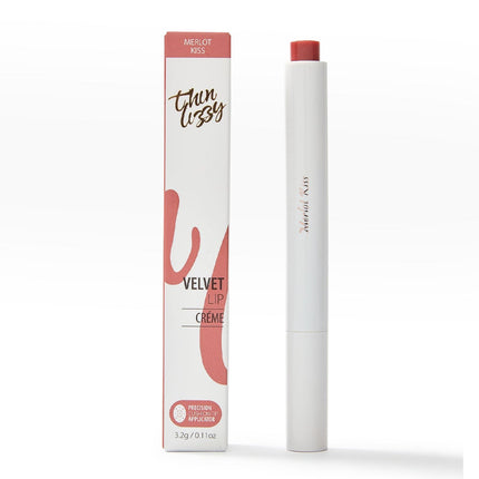 Thin Lizzy Lip Creme Merlot Kiss - OhYouLuckyDuck.com.au