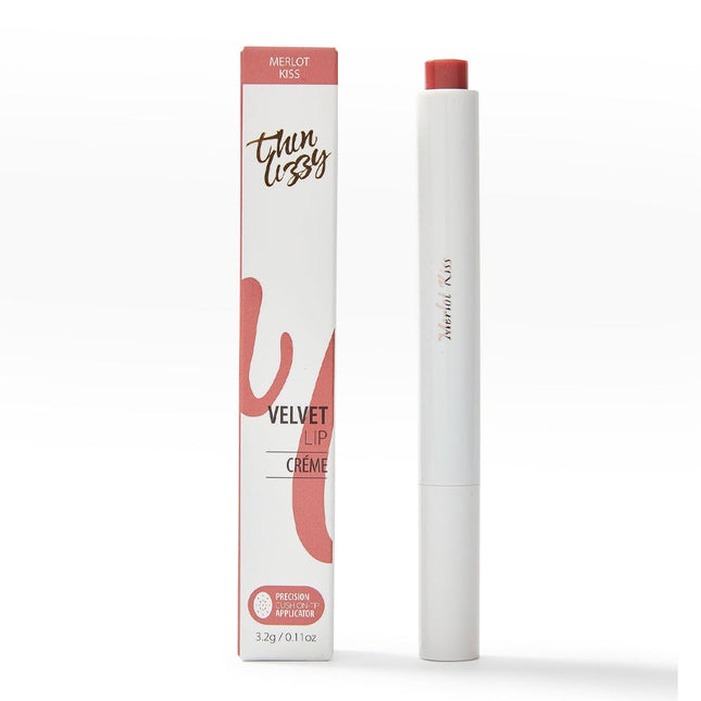 Thin Lizzy Lip Creme Merlot Kiss - OhYouLuckyDuck.com.au