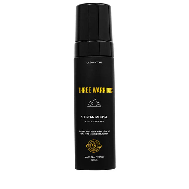 Three Warriors Self Tan Mousse 150Ml
