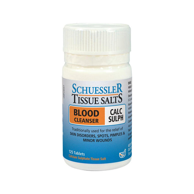 Martin & Pleasance Schuessler Tissue Salts Calc Sulph (Blood Cleanser) 125 Tablets - OhYouLuckyDuck.com.au