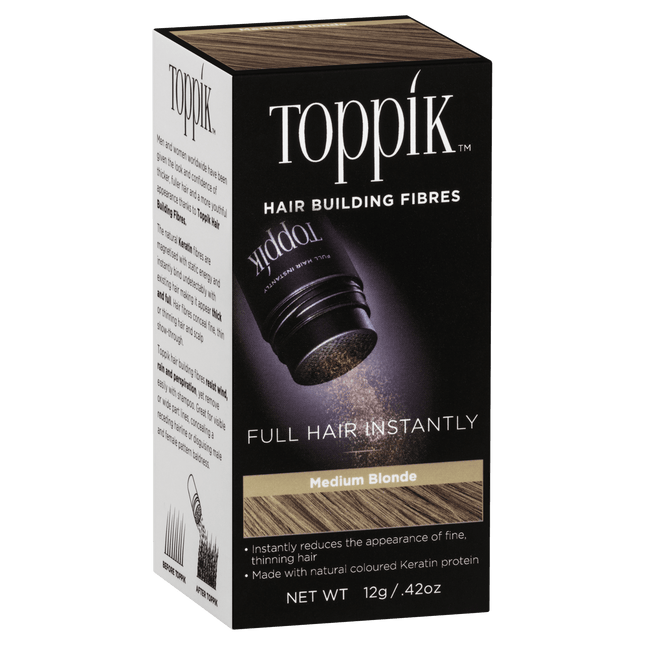 Toppik Hair Building Fibres Medium Blonde 12G