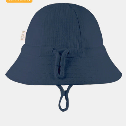 Toshi Sammy  Sun Hat for Kids in Midnight Medium