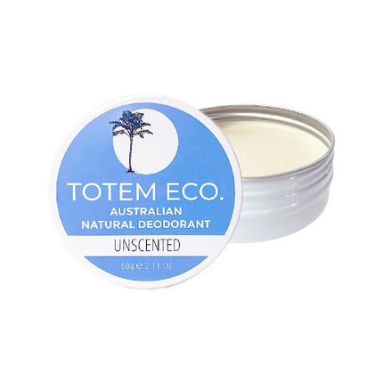 Totem Eco Australian Natural Deodorant Paste Unscented 60G