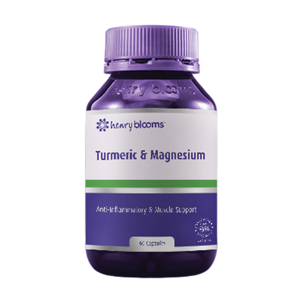 Blooms Turmeric 1500 & Magnesium Caps 60 - OhYouLuckyDuck.com.au