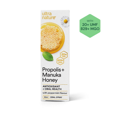 Ultra Nature Propolis and Manuka Honey Oral Spray 30ML