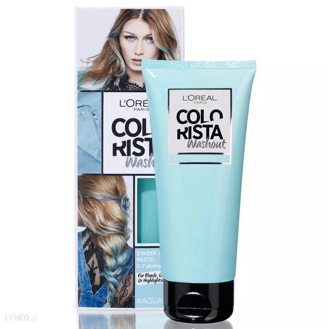 L'oreal Paris Colorista Washout Semi Permanent Hair Colour Aqua