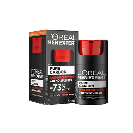 L'Oreal Men Expert Pure Carbon Moisturiser 50ml - OhYouLuckyDuck.com.au