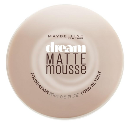 Maybelline Dream Matte Mousse Foundation Medium 2 Pure Beige 18G