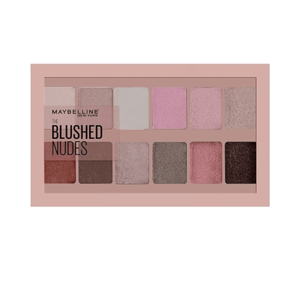 Maybelline New York Blushed Nudes Eyeshadow Palette - Nude, Blush & Plum - OhYouLuckyDuck.com.au