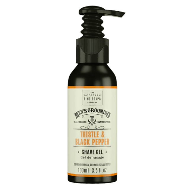 Tsfsc Thistle & Black Pepper Shave Gel 100 ml - OhYouLuckyDuck.com.au