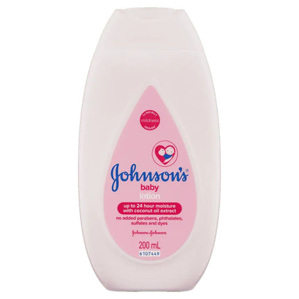 Johnson's Baby Lotion 200ML - OhYouLuckyDuck.com.au
