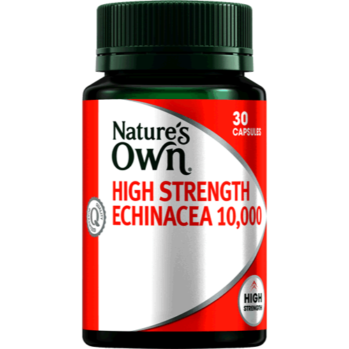 Nature's Own High Strength Echinacea 10,000Mg Caps 30 - OhYouLuckyDuck.com.au
