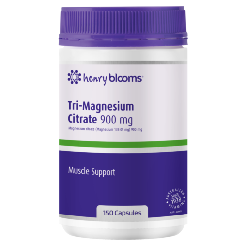 Henry Blooms Tri-Magnesium Citrate 900Mg Caps 150 - OhYouLuckyDuck.com.au
