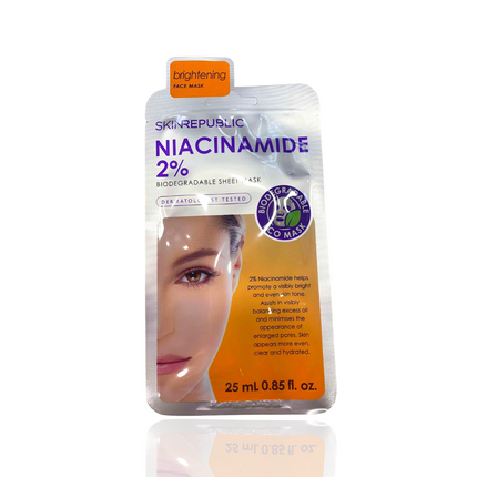 Skin Republic Niacinamide 2% Face Mask - OhYouLuckyDuck.com.au