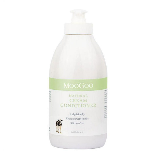 MooGoo Cream Conditioner 1 Litre - OhYouLuckyDuck.com.au