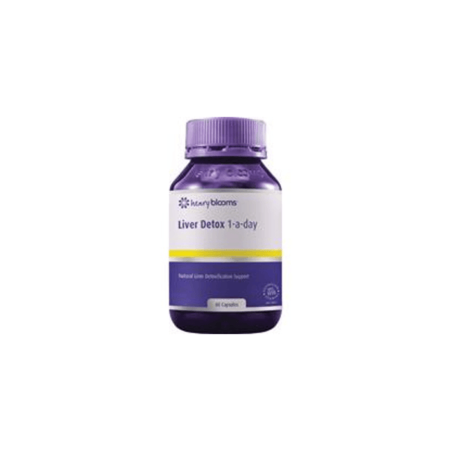 Henry Blooms Liver Detox 1-a-day 60 Capsules - OhYouLuckyDuck.com.au