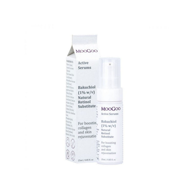 MooGoo Bakuchiol (1% w/v) Natural Retinol Substitute Active Serum - OhYouLuckyDuck.com.au
