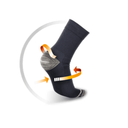 Thermoskin Plantar FXT Compression Socks Crew - Small - OhYouLuckyDuck.com.au