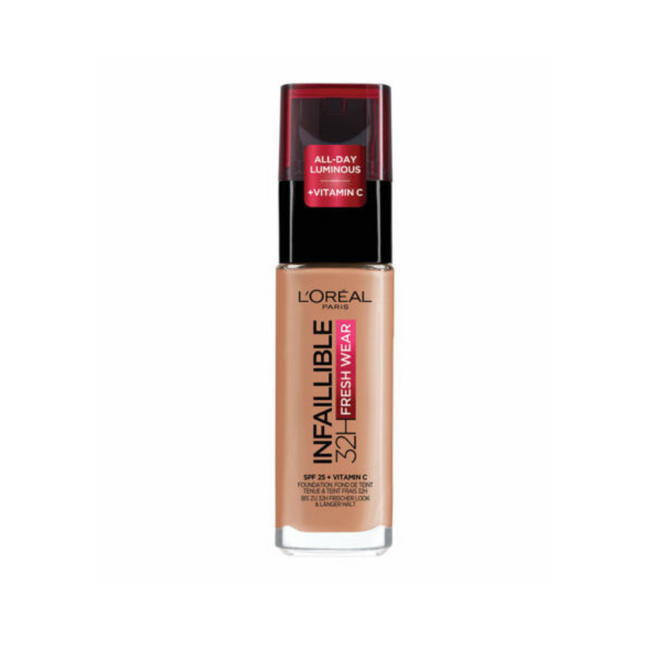 L'Oreal Infallible 24H Fresh Wear Foundation - 300 Amber - OhYouLuckyDuck.com.au