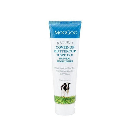 MooGoo Cover-Up Buttercup SPF15 Natural Moisturiser 120g - OhYouLuckyDuck.com.au