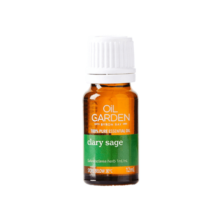 Oil Garden Essential Oil Clary Sage 12mL - OhYouLuckyDuck.com.au