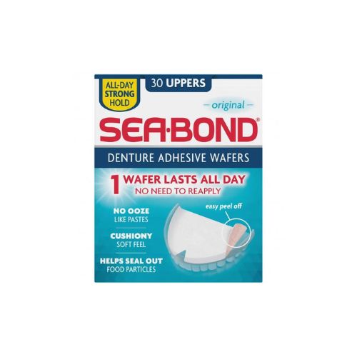 Sea Bond Denture Adhesive Wafers Original Upper 30 Pack - OhYouLuckyDuck.com.au