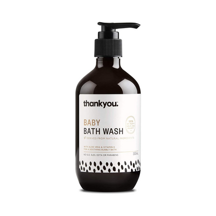 Thankyou Baby Bath Wash Naturally Derived with Vitamin E 300ML