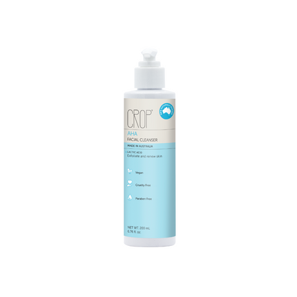 Crop Natural AHA Facial Cleanser 200ML - OhYouLuckyDuck.com.au