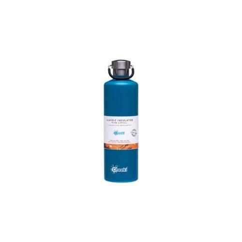 Cheeki Stainless Steel Bottle Insulated - Topaz 1L - OhYouLuckyDuck.com.au