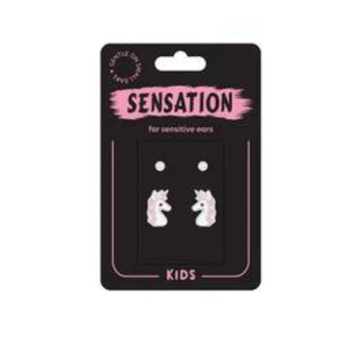 Adnohr Sensation Kids Unicorn Set Rhodium - OhYouLuckyDuck.com.au