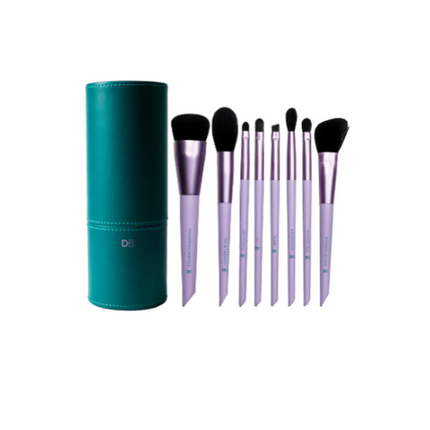 DB Cosmetics In Bloom 8-Piece Makeup Brush Set - OhYouLuckyDuck.com.au