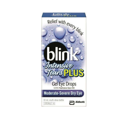 Blink Intensive Tears Plus Liquid Gel Eye Drops - 10ml - OhYouLuckyDuck.com.au